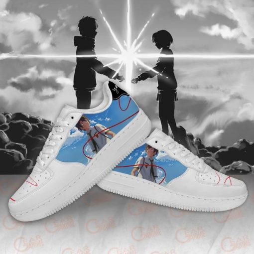 Your Name Air Force Shoes Custom Anime Sneakers PT11 - 4 - GearAnime