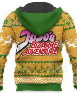 Dio Brando Ugly Christmas Sweater JoJo's Bizarre Adventure Anime VA11 - 4 - GearAnime