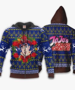 Jonathan Joestar Ugly Christmas Sweater JoJo's Bizarre Adventure Anime VA11 - 2 - GearAnime