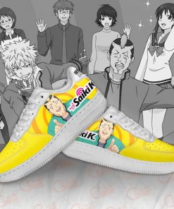 Riki Nendo Air Force Shoes Saiki K Custom Anime Sneakers PT11 - 4 - GearAnime