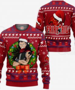 Fairy Tail Gajeel Ugly Christmas Sweater Anime Xmas VA11 - 1 - GearAnime