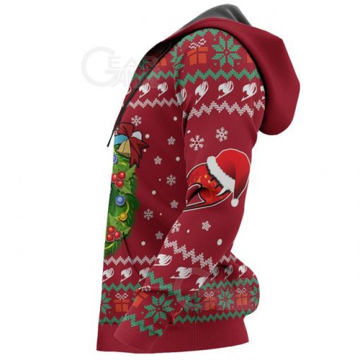 Fairy Tail Happy Ugly Christmas Sweater Anime Custom Xmas VA11 - 5 - GearAnime