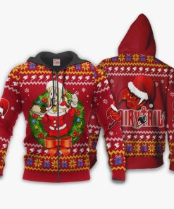 Fairy Tail Lucy Heartfilia Ugly Christmas Sweater Anime Xmas VA11 - 2 - GearAnime
