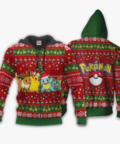 Pokemons Ugly Christmas Sweater Anime Xmas Gift VA11 - 2 - GearAnime