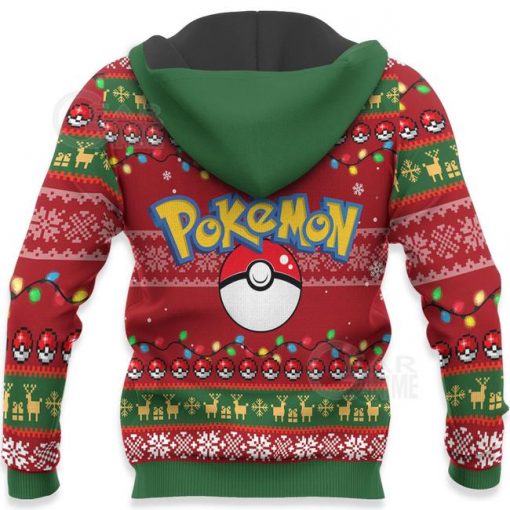 Pokemons Ugly Christmas Sweater Anime Xmas Gift VA11 - Shopeuvi