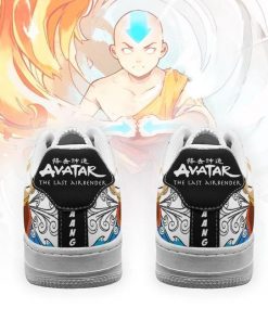 Aang Avatar Airbender Air Force Sneakers Four Nation Tribes Avatar Anime Shoes - 3 - GearAnime