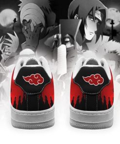 Akatsuki Air Force Sneakers Cloud Team Naruto Anime Shoes - 3 - GearAnime