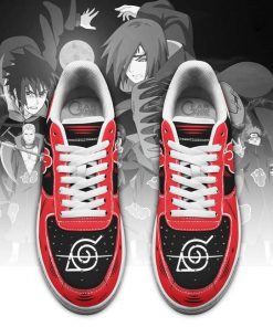 Akatsuki Air Force Shoes Custom Naruto Anime Shoes PT10 - 2 - GearAnime