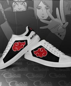 Akatsuki Cloud Skate Shoes Naruto Anime Custom Shoes PN09 - 3 - GearAnime