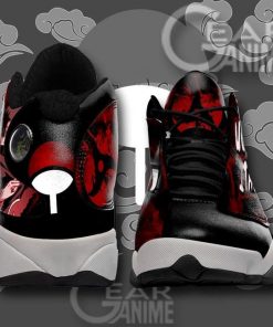 Akatsuki Itachi Jordan 13 Sneakers Sharingan Eyes Naruto Anime Shoes TT09 - 2 - GearAnime