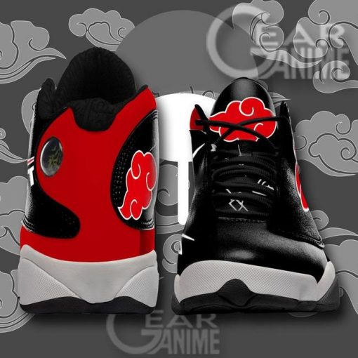 Akatsuki Jutsu It Jordan 13 Sneakers Naruto Anime Custom Shoes - 5 - GearAnime