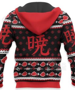 Akatsuki Ugly Christmas Sweater Naruto Anime Custom Xmas Gift VA10 - 4 - GearAnime