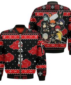 Akatsuki Ugly Christmas Sweater Naruto Anime Xmas Gift Custom Clothes - 4 - GearAnime