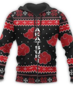 Akatsuki Ugly Christmas Sweater Naruto Anime Xmas Gift Custom Clothes - 7 - GearAnime