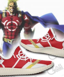 All Might Yzy Shoes Silver Ace My Hero Academia Sneakers TT10 - 4 - GearAnime
