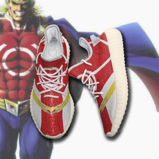 All Might Yzy Shoes Silver Ace My Hero Academia Sneakers TT10 - 5 - GearAnime