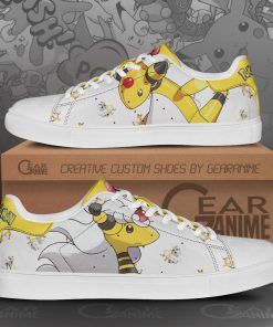Ampharos Skate Shoes Pokemon Custom Anime Shoes PN11 - 1 - GearAnime