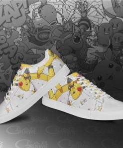 Ampharos Skate Shoes Pokemon Custom Anime Shoes PN11 - 3 - GearAnime