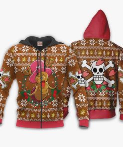 Happy Chopper Ugly Christmas Sweater One Piece Anime Xmas Gift VA10 - 2 - GearAnime