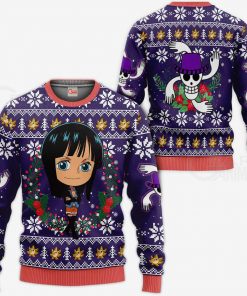 Nico Robin Ugly Christmas Sweater One Piece Anime Xmas Gift VA10 - 1 - GearAnime