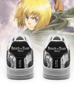 AOT Armin Air Force Sneakers Attack On Titan Anime Shoes Mixed Manga - 3 - GearAnime
