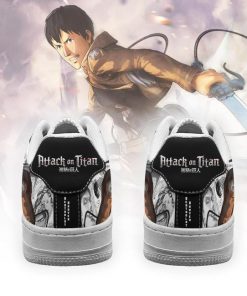 AOT Bertholdt Air Force Sneakers Attack On Titan Anime Shoes Mixed Manga - 3 - GearAnime