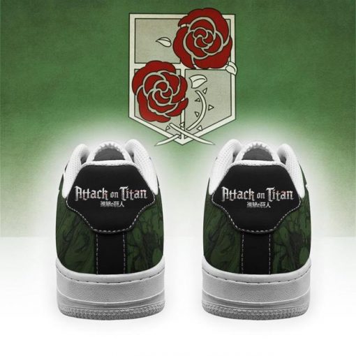 AOT Garrison Regiment Air Force Sneakers Attack On Titan Anime Shoes - 3 - GearAnime