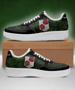 AOT Garrison Regiment Air Force Sneakers Attack On Titan Anime Shoes - 1 - GearAnime