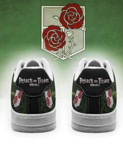 AOT Garrison Slogan Air Force Sneakers Attack On Titan Anime Shoes - 3 - GearAnime