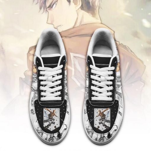 AOT Jean Air Force Sneakers Attack On Titan Anime Shoes Mixed Manga - 2 - GearAnime