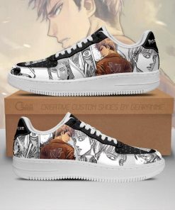 AOT Jean Air Force Sneakers Attack On Titan Anime Shoes Mixed Manga - 1 - GearAnime