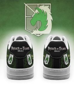 AOT Military Slogan Air Force Sneakers Attack On Titan Anime Shoes - 3 - GearAnime