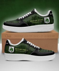 AOT Military Slogan Air Force Sneakers Attack On Titan Anime Shoes - 1 - GearAnime