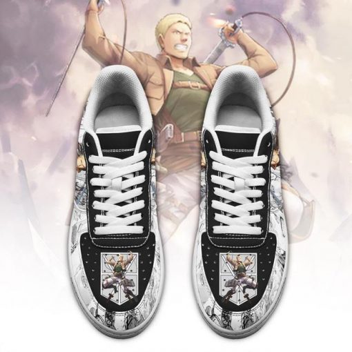 AOT Reiner Air Force Sneakers Attack On Titan Anime Manga Shoes - 2 - GearAnime