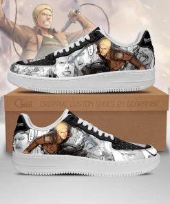 AOT Reiner Air Force Sneakers Attack On Titan Anime Manga Shoes - 1 - GearAnime