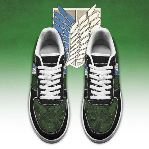 AOT Scout Regiment Air Force Sneakers Attack On Titan Anime Shoes - 2 - GearAnime