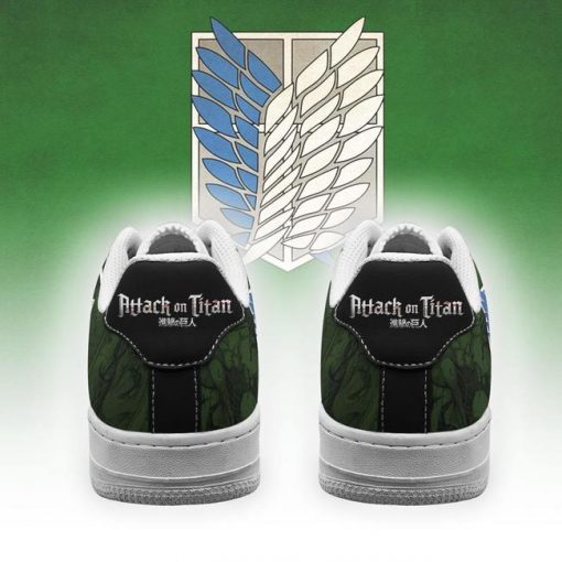AOT Scout Regiment Air Force Sneakers Attack On Titan Anime Shoes - 3 - GearAnime