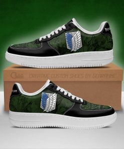 AOT Scout Regiment Air Force Sneakers Attack On Titan Anime Shoes - 1 - GearAnime