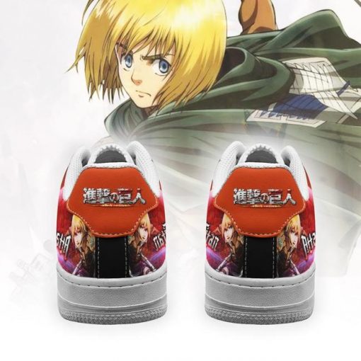 Armin Arlert Attack On Titan Air Force Sneakers AOT Anime Shoes - 3 - GearAnime