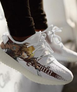 Armin Arlert Yzy Shoes Attack On Titan Custom Anime Sneakers TT10 - 4 - GearAnime