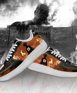 Attack On Titan Air Force Shoes AOT Anime Custom Shoes PT10 - 4 - GearAnime