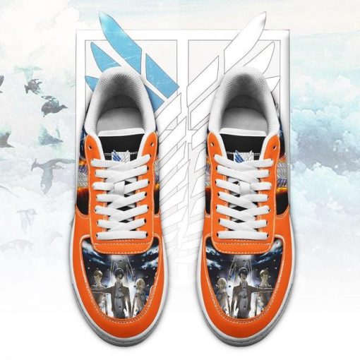 Attack On Titan Air Force Sneakers AOT Anime Shoes - 2 - GearAnime
