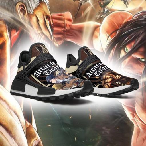 Attack On Titan NMD Shoes Characters Custom Anime Sneakers - 3 - GearAnime
