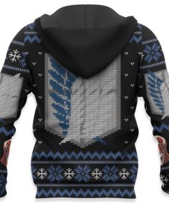 Attack On Titan Shirt Scout Ugly Christmas Sweater Jacket Costume - 6 - GearAnime