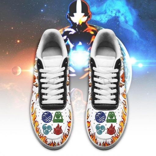Avatar Airbender Air Force Sneakers Characters Anime Shoes Fan Gift Idea PT06 - 2 - GearAnime
