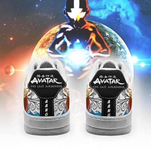Avatar Airbender Air Force Sneakers Characters Anime Shoes Fan Gift Idea PT06 - 3 - GearAnime