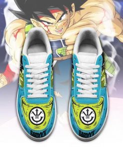 Bardock Air Force Sneakers Custom Dragon Ball Anime Shoes Fan Gift PT05 - 2 - GearAnime