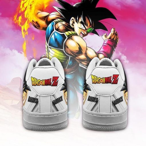 Bardock Air Force Sneakers Custom Dragon Ball Z Anime Shoes PT04 - 3 - GearAnime