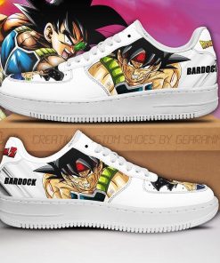 Bardock Air Force Sneakers Custom Dragon Ball Z Anime Shoes PT04 - 1 - GearAnime
