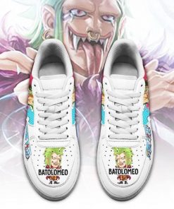 Batolomeo Air Force Sneakers Custom One Piece Anime Shoes Fan PT04 - 2 - GearAnime